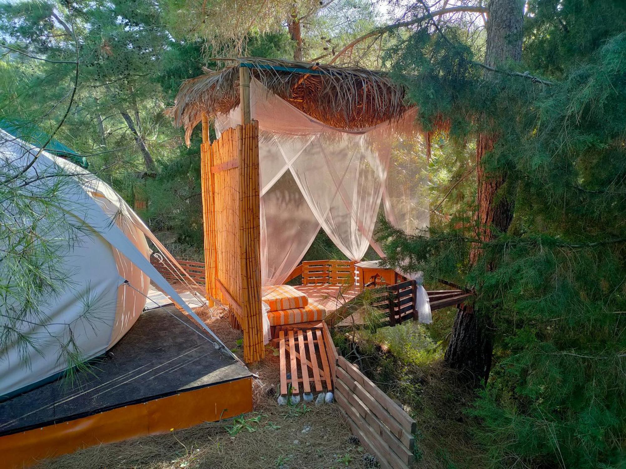 Vinsan Glamping & Wellness Centre Eleousa Exterior foto