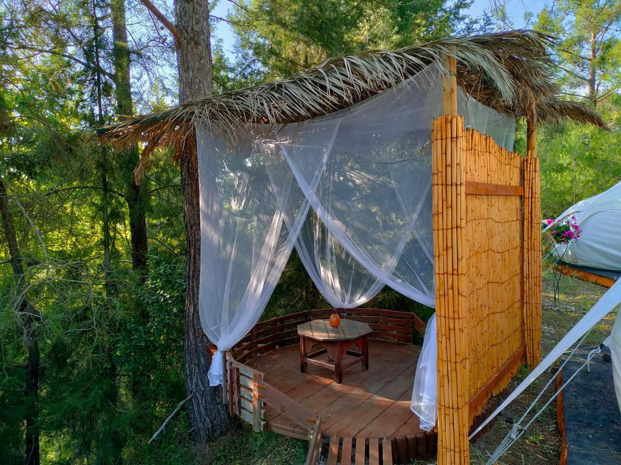 Vinsan Glamping & Wellness Centre Eleousa Exterior foto